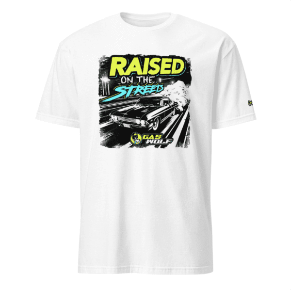 Raised on the Streets White tshirt