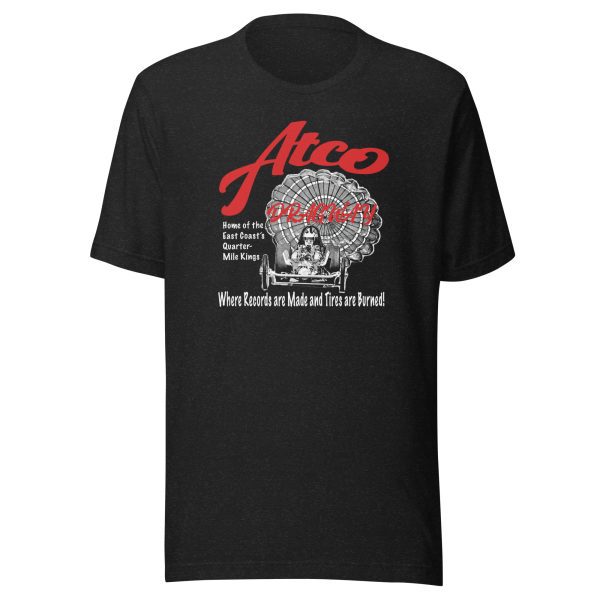 Atco Dragway Retro Style Tee Quarter Mile Kings Shirt