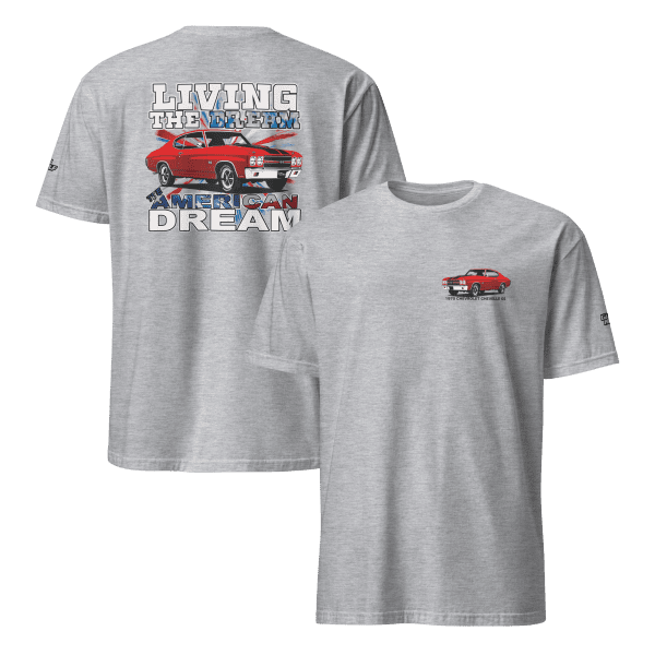 Living The Dream dual view 1970 red chevelle ss