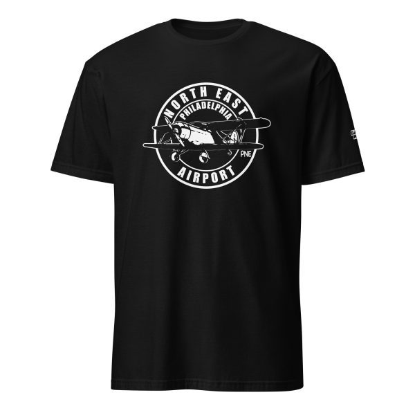 Front product view of Northeast Philadelphia Airport t-shirt
