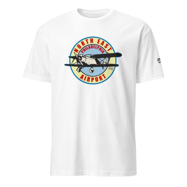 Front product view of Northeast Philadelphia Airport t-shirt
