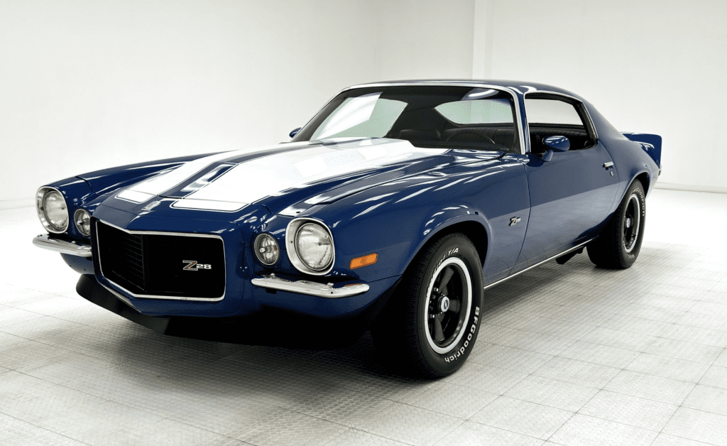 I love this blue! 1970 Camaro Z28